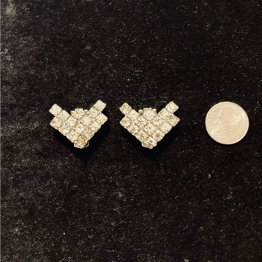 Shoe clips Vintage Rhinestones.